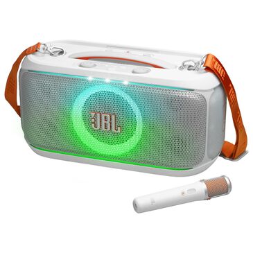 JBL PartyBox On-The-Go 2 Plus Portable Party Speaker in White, , large