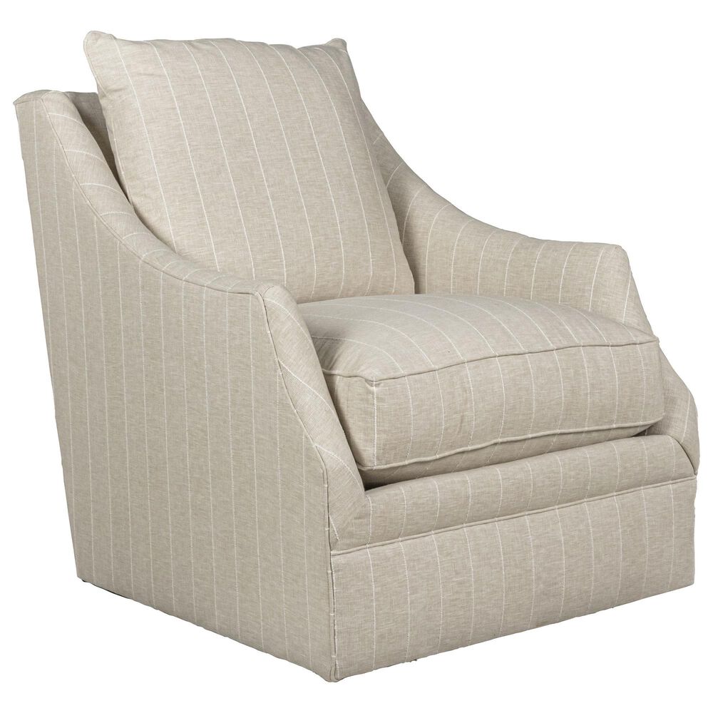 Rowe Furniture Kara Swivel Glider Chair in Natural, , large