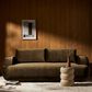 Four Hands Centrale Benito Stationary Sofa in Surrvey Olive, , large
