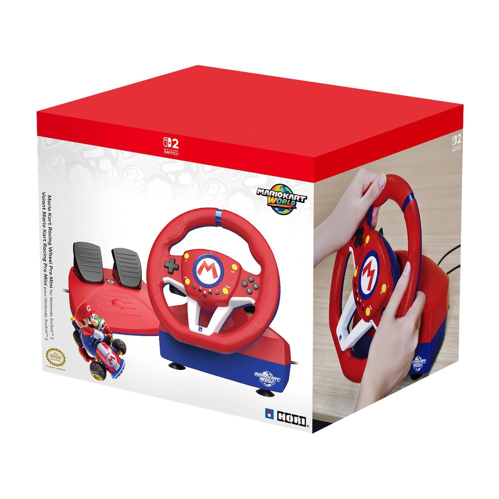 Hori Mario Kart Racing Wheel Pro Mini - Nintendo Switch 2, , large
