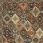 Oriental Weavers Lilihan Floral Trefoil 6"7" x 9"6" Red Area Rug, , large