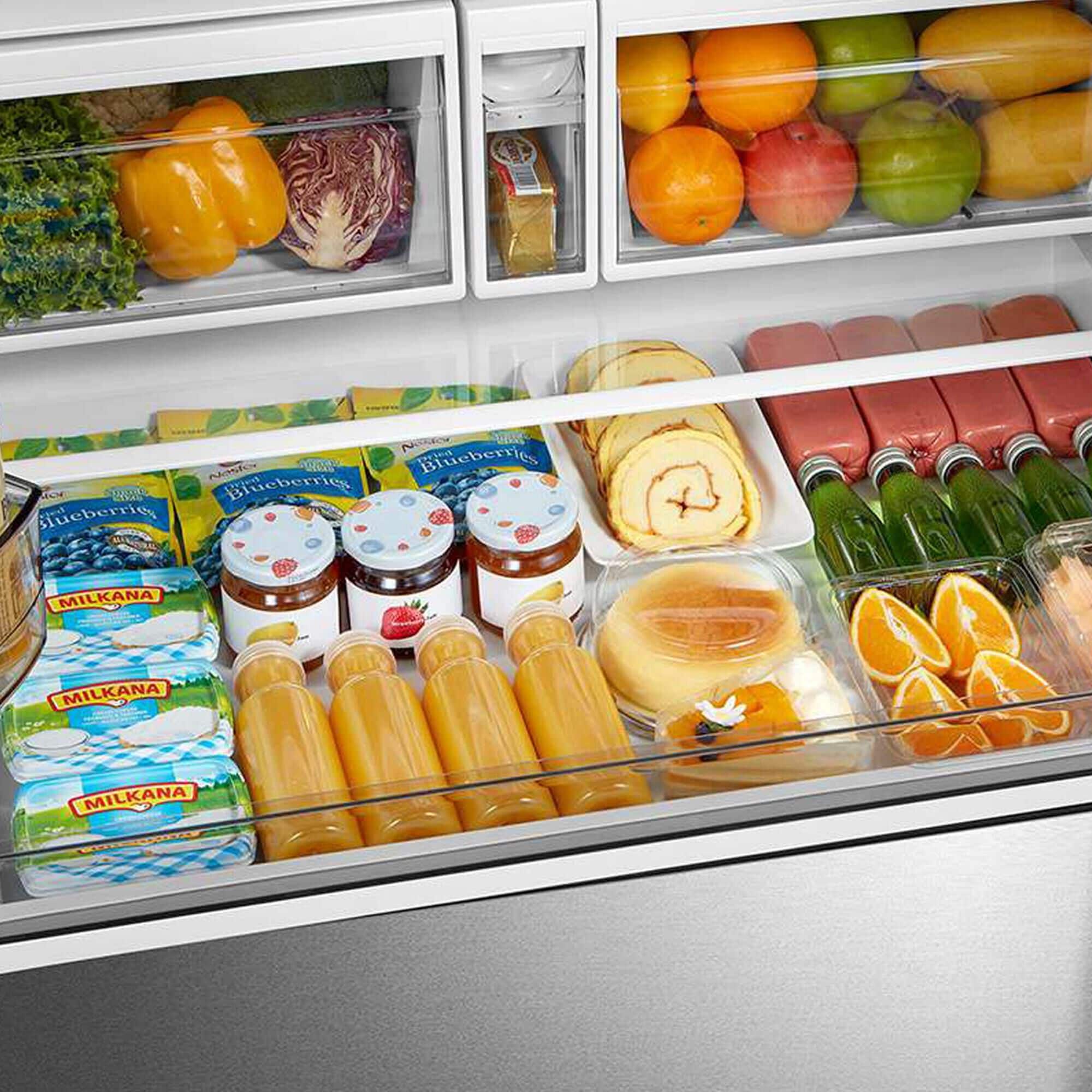 Midea 29.3 Cu. Ft. French Door Refrigerator with Dual Ice Maker in