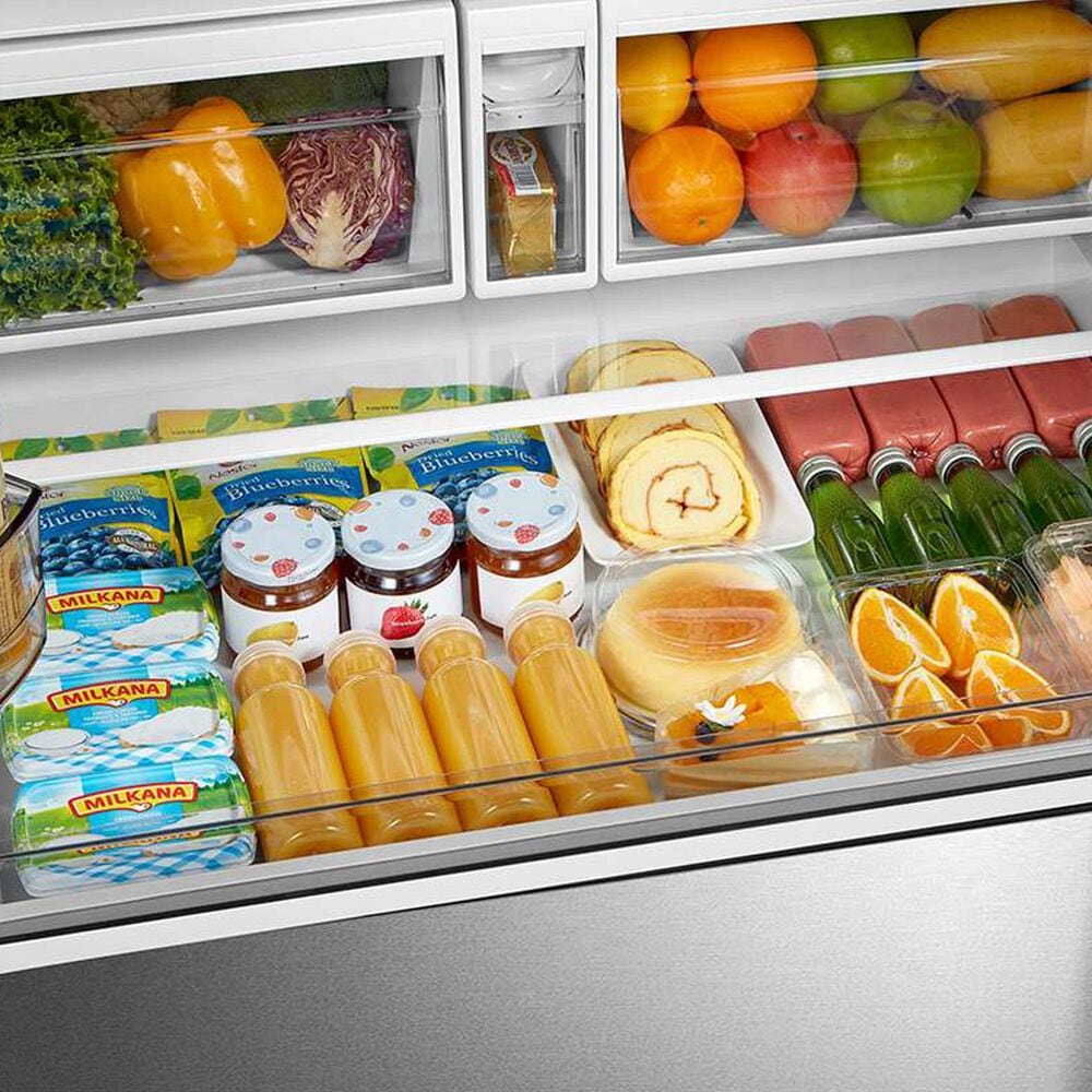 Midea 29.3 Cu. Ft. French Door Refrigerator with Dual Ice Maker in Stainless Steel, , large