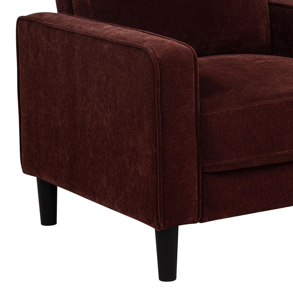 Coaster Ruth Accent Arm Chair in Rust, , large