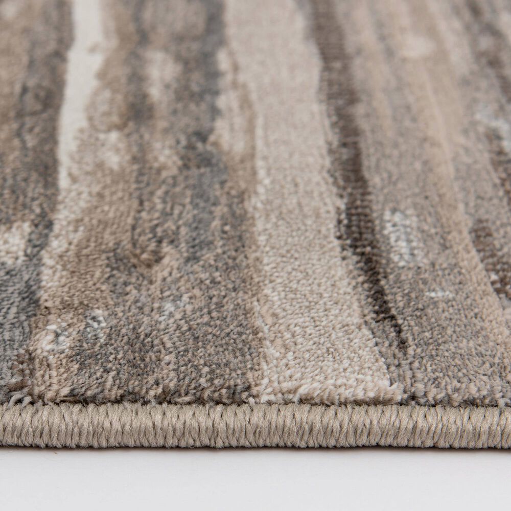 Central Oriental Adore Carena 5&#39; x 7&#39;6&quot; Grey and Beige Area Rug, , large