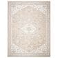 Safavieh Micro-Loop MLP505F 11" x 15" Light Grey and Ivory Area Rug, , large