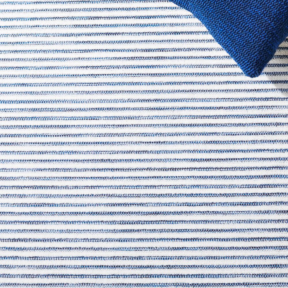 Safavieh Cabana CBN453N 4&#39; x 6&#39; Ivory and Navy Indoor/Outdoor Area Performance Rug, , large