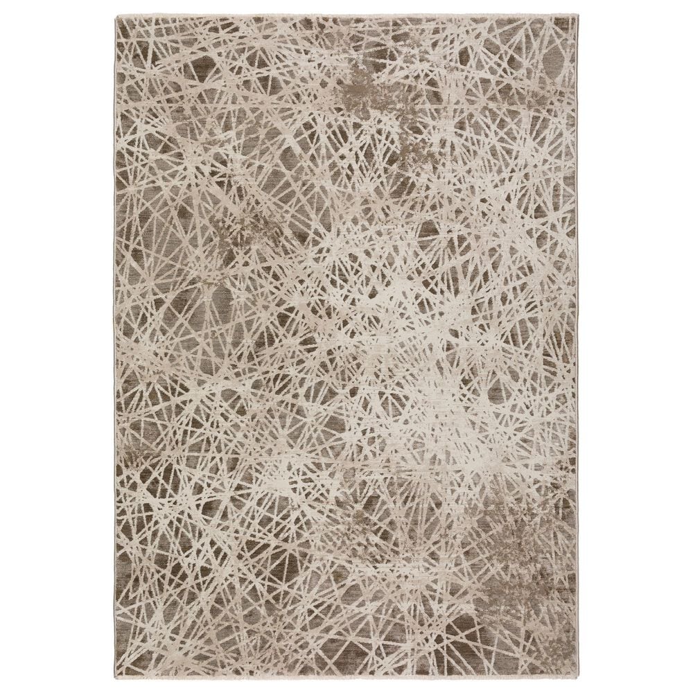 Dalyn Rug Company Denizi 3"3" x 5"3" Taupe Area Rug, , large