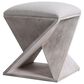 Uttermost Benue Ottoman in White Washed Fir Wood, , large