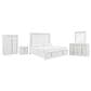 Millenium Chalanna 5-Piece California King Bedroom Set in White Lacquer, , large