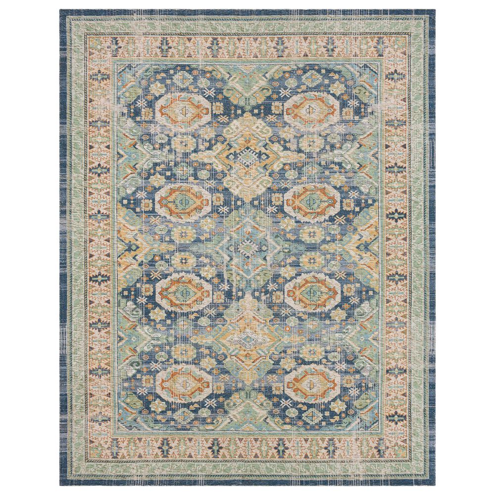 Karastan Zula Maputo 2"4" x 8" Multicolor Runner, , large