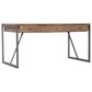 Hooker Furniture Writing Desk in Medium Wood and Gray, , large