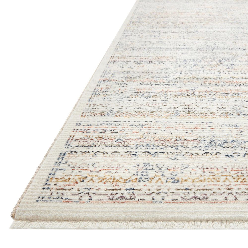 Amber Lewis x Loloi Zuma 2&#39;3&quot; x 3&#39;10&quot; Ivory and Multicolor Area Rug, , large