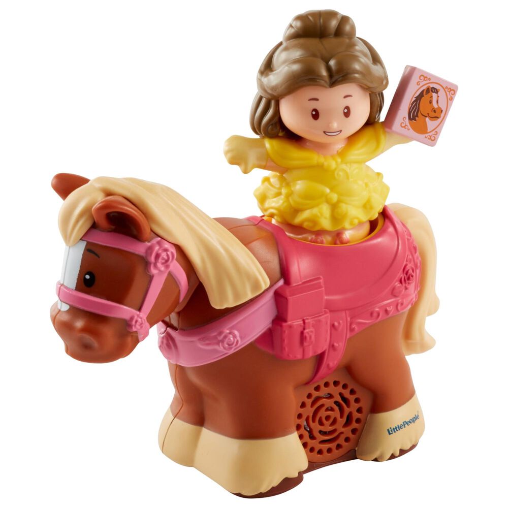 Little People Disney Princess Belle and Philippe, , large