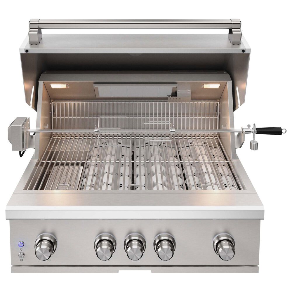 Thor Kitchen 4-Burner Built-In Gas Grill in Stainless Steel, , large