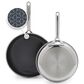Green Pan Spectra 2-Piece Open Frypan Set in Stainless Steel, , large