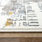 RIZZY Westchester WESWES862 5"3" x 7"6" Ivory and Multicolor Area Rug, , large
