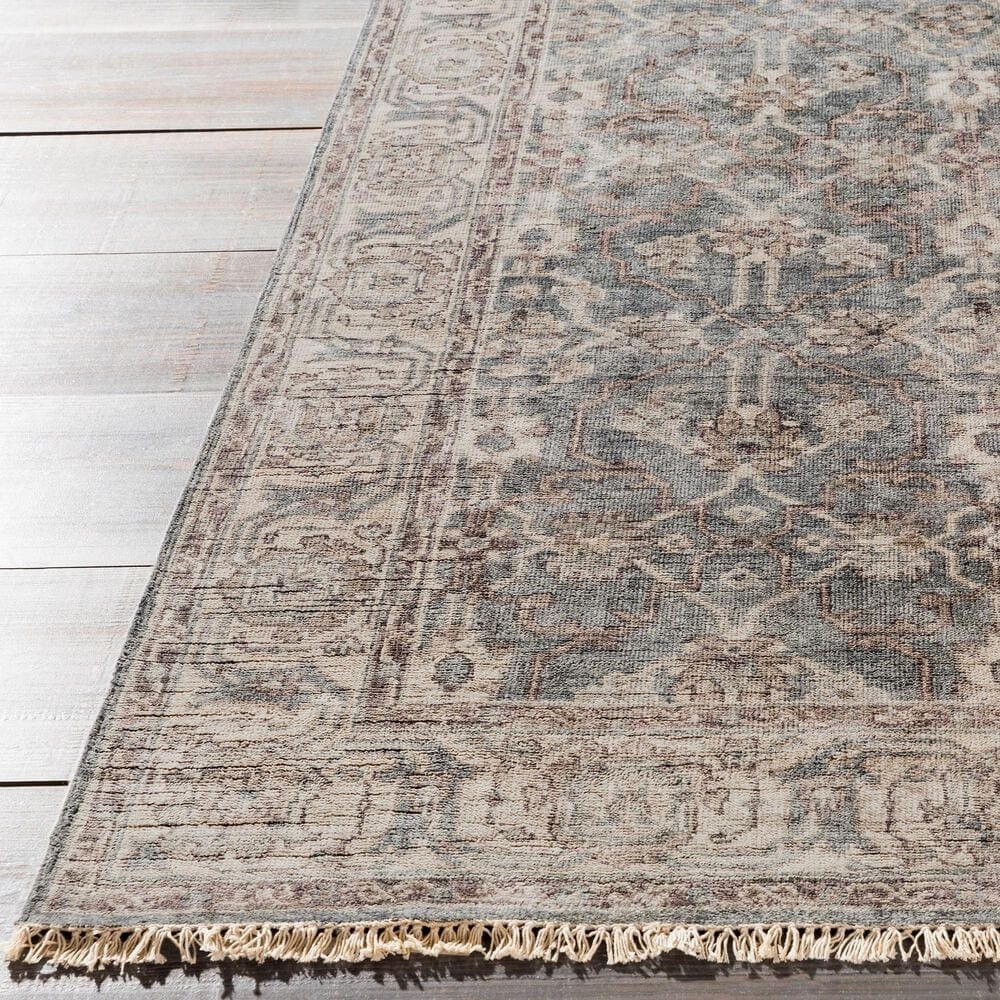 Surya Theodora 12&#39; x 15&#39; Gray, Slate and Dark Brown Area Rug, , large