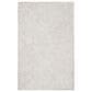 Safavieh Micro-Loop Damask 5" x 8" Gray and Ivory Area Rug, , large