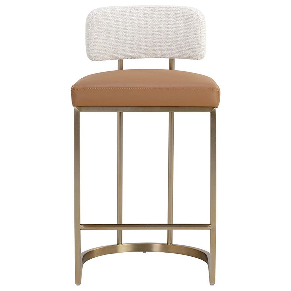37B Larissa Counter Stool in Antique Brass, , large
