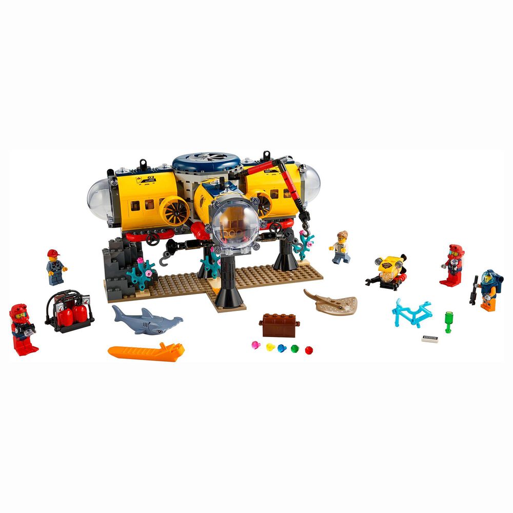 LEGO City Ocean Exploration Base Building Set, , large