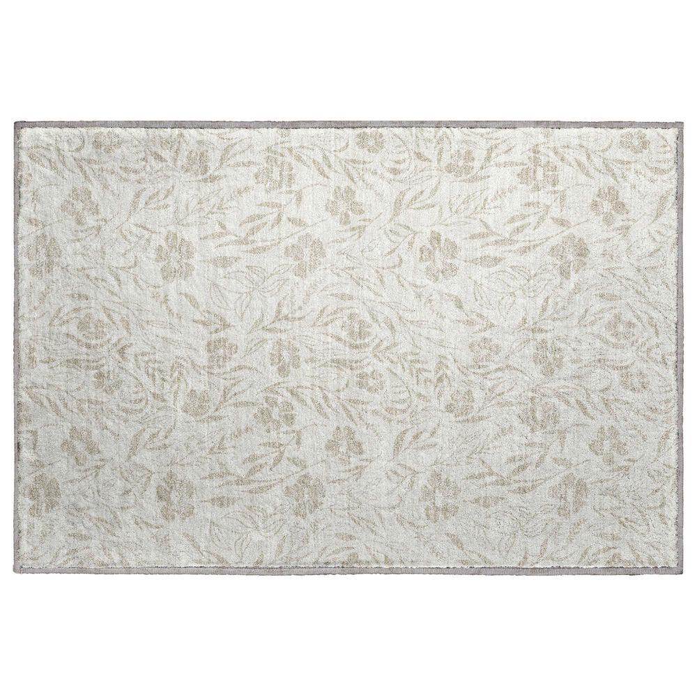Dalyn Rug Company Soft Essentials Floral Linen 1"8" x 2"6" Indoor/Outdoor Area Rug, , large