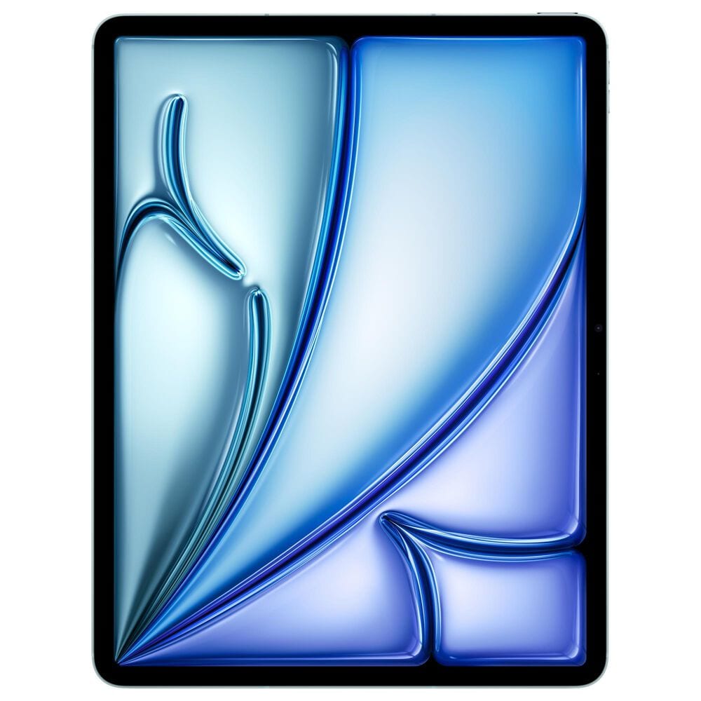 Apple 13-Inch iPad Air M3 Chip Wi-Fi + Cellular 1TB in Blue &#40;Latest Model&#41; with 2-Year AppleCare+, , large