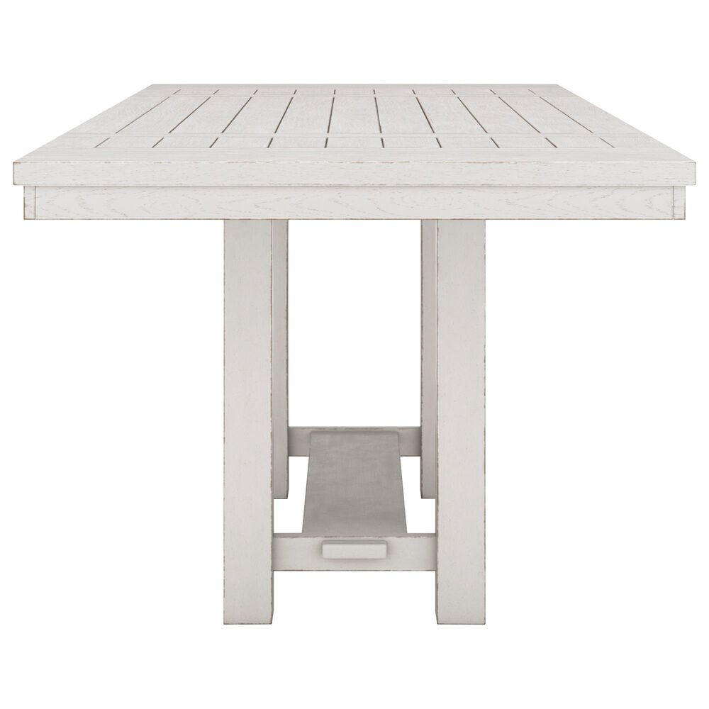 Ashley Robbinsdale Counter Height Dining Table with 2 Leaves in Antique White, , large