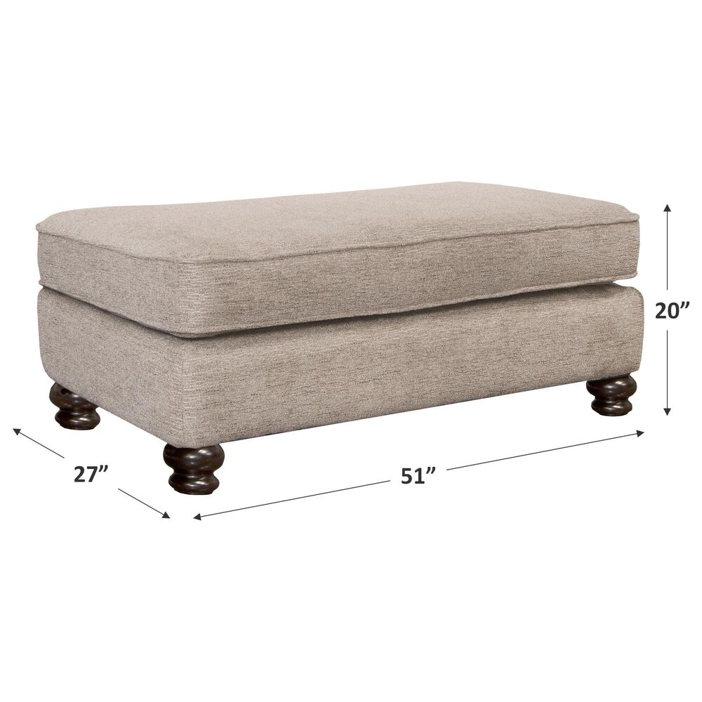 Catnapper Freemont Ottoman in Pewter, , large