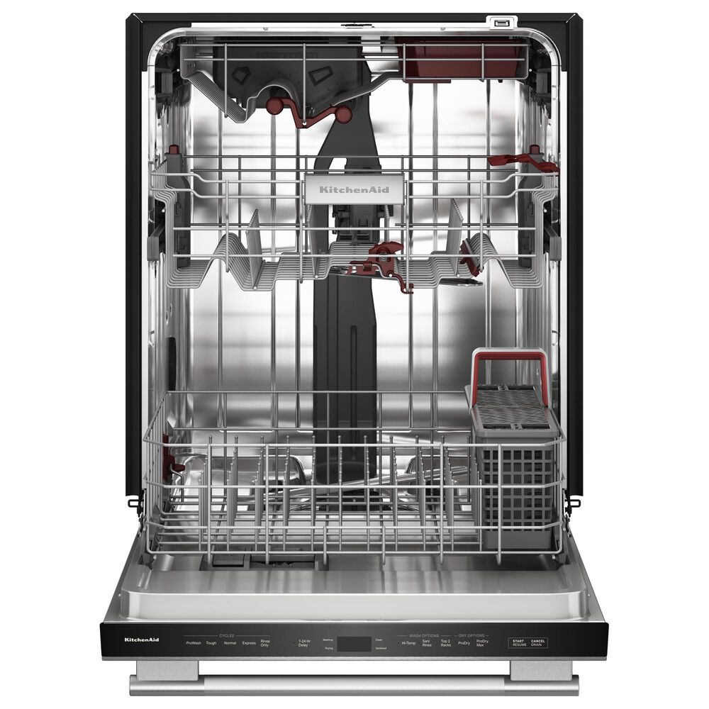 KitchenAid 4-Piece Kitchen Package with 31 Cu. Ft. French Door Refrigerator and 5.3 Cu. Ft. Smart Freestanding Electric Range in Stainless Steel, , large