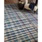 Chris Loves Julia x Loloi Humphrey 3"6" x 5"6" Plum and Multicolor Area Rug, , large