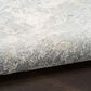 Nourison Envy Abstract Blue and Silver 9"3" x 12"7" Area Rug, , large