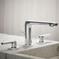 Kohler Avid Widespread Bathroom Sink Faucet in Polished Chrome, , large