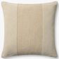 Loloi 22" Square Throw Pillow in Ivory and Beige, , large