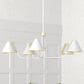 Hunter Grove Isle 5-Light Chandelier in Matte White, , large