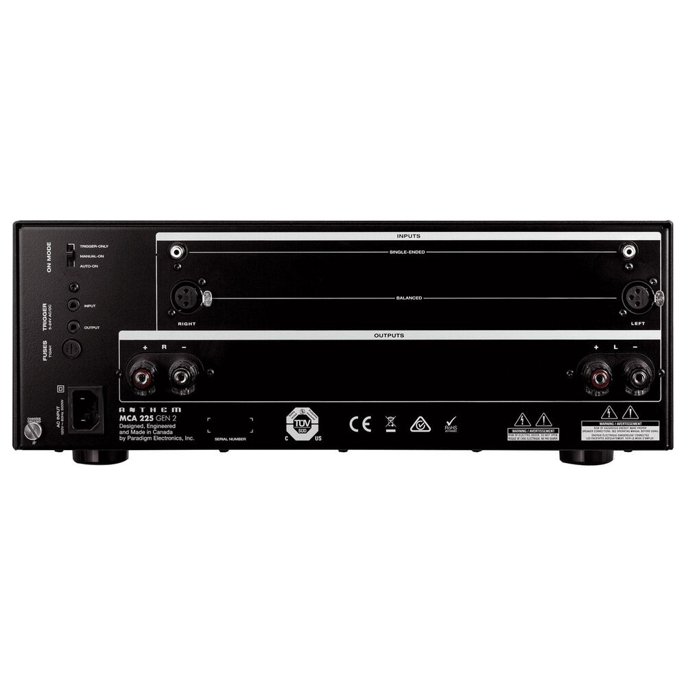 Anthem MCA 225 Gen 2 Amplifier in Black, , large
