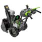 EGO 24" Two-Stage Snow Blower with 2 x 7.5Ah Batteries and Dual Port Charger in Black and Gray, , large