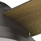Hunter Dempsey 44" Ceiling Fan with Lights in Noble Bronze, , large