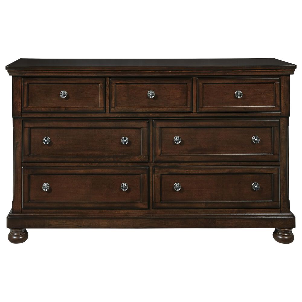 Millenium Porter 5-Piece King Bedroom Set in Rustic Brown, , large