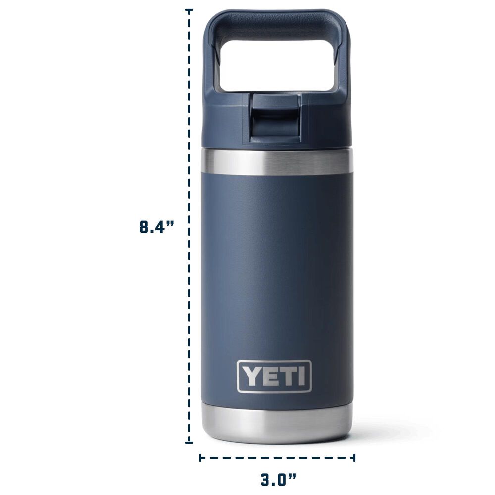 YETI Rambler Jr. 12 Oz Kids Bottle with Color-Matched Straw Lid in Royal Blue, , large