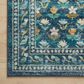 Rifle Paper Co Crafted by Cloth and Company Courtyard 2"6" x 7"6" Hadley Emerald Runner, , large