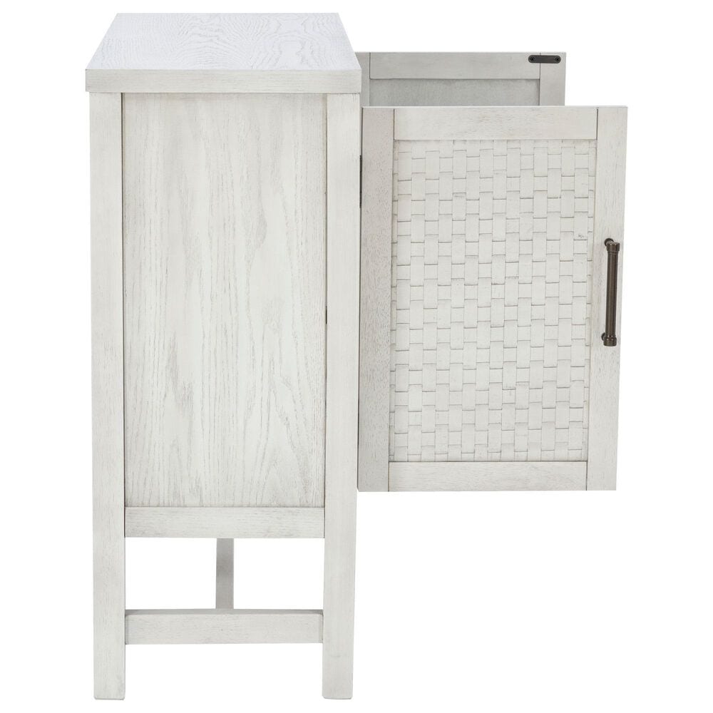 Linon Home Decor Malcolm 2-Door Accent Cabinet in Pebble Grey, , large