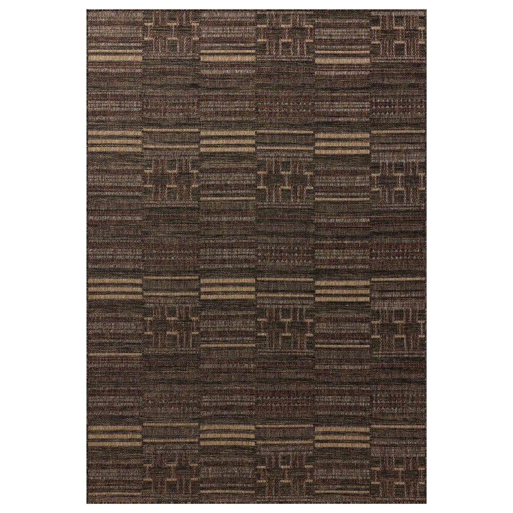 Loloi II Birch 11"6" x 15" Spice and Tobacco Indoor/Outdoor Area Rug, , large