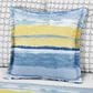 J. Queen New York Seashore 18" Square Throw Pillow in Blue, , large