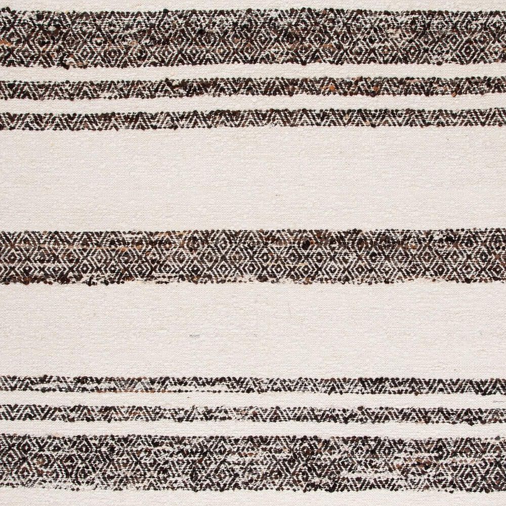 Safavieh Natura NAT328Z 2&#39;3&quot; x 8&#39; Black and Ivory Runner, , large