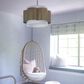 Quorum Belinder 4 Light Pendant in Black, , large