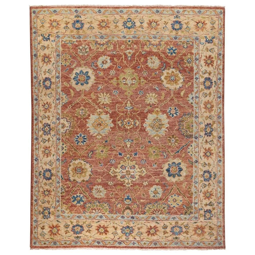 Capel Charise Ziegler 10" x 14" Terra Cotta Area Rug, , large