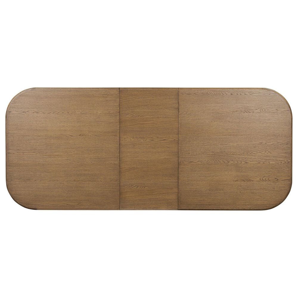 Four Hands Florent Extension Dining Table in Amber - Table Only, , large