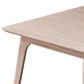 New Heritage Design Oscar 5-Piece Rectangular Dining Set in White Ash, , large
