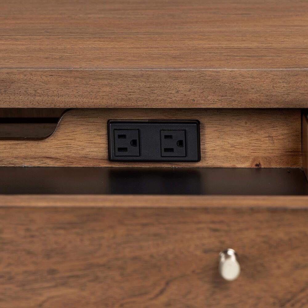 Riva Ridge Caden Executive Desk in Spiced Caramel, , large
